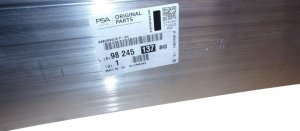 Wzmocnienie Czołowe 9824513780 Peugeot 3008 II 5008 II Oryginał 