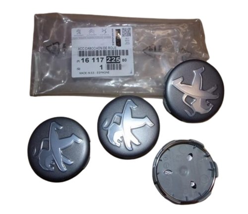 Dekielki Alufelgi Komplet 1611722580 Peugeot Oryginał