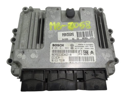 Sterownik Ecu 0281011863 9653958980 9661377280
