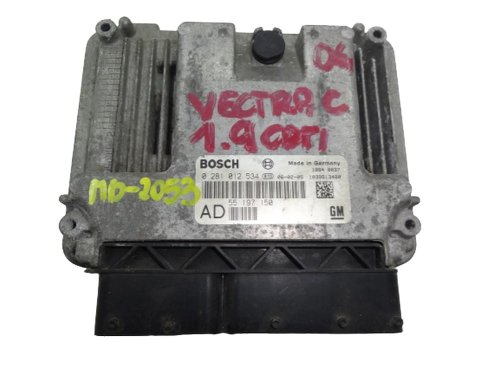 Sterownik Ecu 0281012534 AD55197150 Opel 