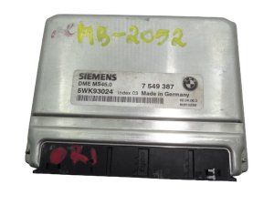 Sterownik Ecu Siemens 5WK93024 7549387 BMW