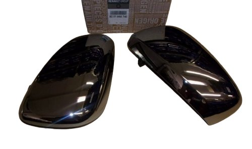 Obudowa Lusterka Komplet 8201668740 Chrom Renault Oryginał