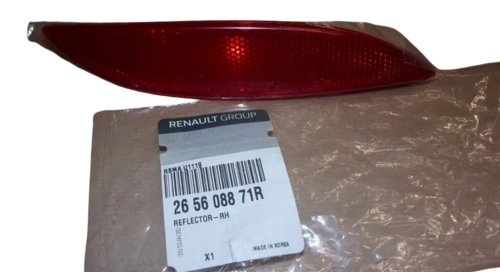 Odblask Prawy Tył  265608871R Nowy OE  Renault Megane III