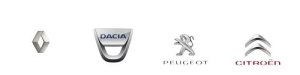 Ramka Halogenu 1608323580  L=P Peugeot Partner III Oryginał 