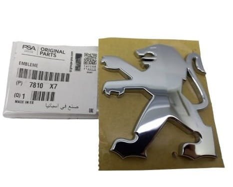 Emblemat Tył 7810X7 Nowy Oryginał Citroen Peugeot 3008 I