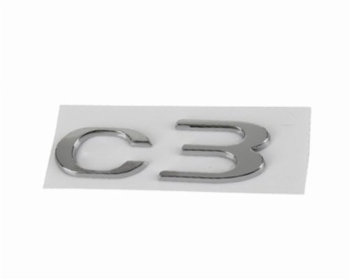 Emblemat Tył 9800742980 Citroen C3 Oryginał