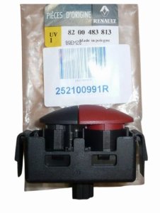 Włącznik Świateł Awaryjnych 252100991R Renault Master III,Twingo II Oryginał