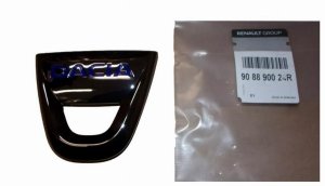 Emblemat Przód 908890024R Dacia Logan II Duster I Sandero II Oryginał