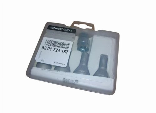 Śruby Koła Antykradzieżowe 8201724187 Renault Dacia Oryginał Nowy 