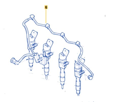 Przewód Paliwa Trafic Master 2.5DCI 1751100Q0E 
