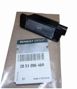 Lampa Tablic Rejestracyjnych 265109646R Renault Oryginał Nowy
