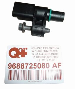 Czujnik Położenia Wałka Rozrządu 9688725080 Citroen Peugeot 1.2THP/ 1.2VTI Nowy