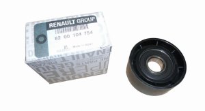Rolka Prowadząca Pasek Klinowy 8200104754 Renault Clio III Laguna II Oryginał