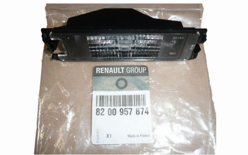 Lampka Tablicy Rejestracyjnej 8200957874 Dacia Logan Sandero Oryginał Nowa