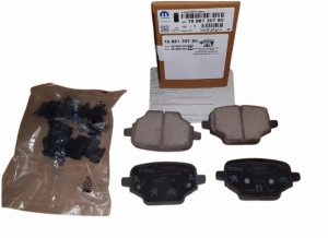 Klocki Hamulcowe Tył 1688139780 Peugeot Partner III 1.6BLUEHDI Oryginał Nowy