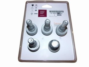 Śruby Koła 1688061880 Zestaw Antykradzieżowy 17mm PSA Oryginał Nowy