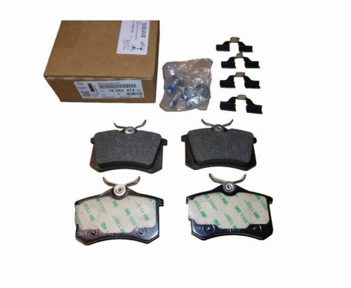 Klocki Hamulcowe Tył 1668247480 Citroen Peugeot Oryginał Nowy