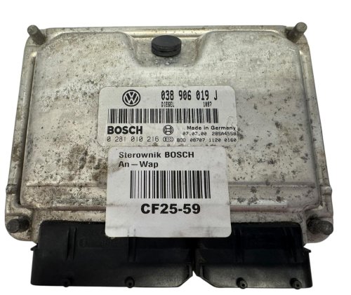 Sterownik ECU Bosch 038906019GS 0281010940 Vw Seat