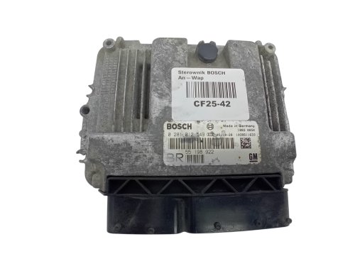 Sterownik ECU 55198922 0281012549 GM Opel