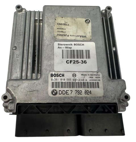 Sterownik ECU Bosch DDE7792024 0281010565 2198 BMW