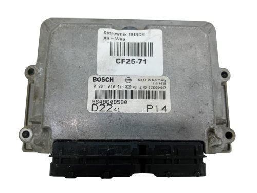 Sterownik ECU 0281010484  9648608580 Bosch Volvo
