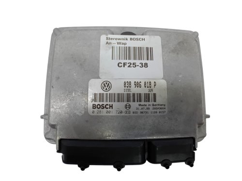 Sterownik ECU 0281001720  038906018P Bosch Volkswagen 