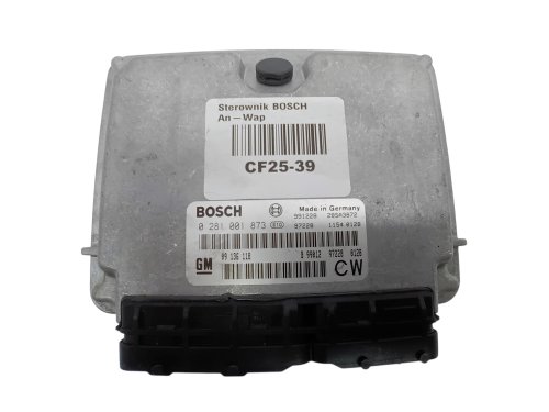 Sterownik ECU 0281001873  09136118 Bosch Opel