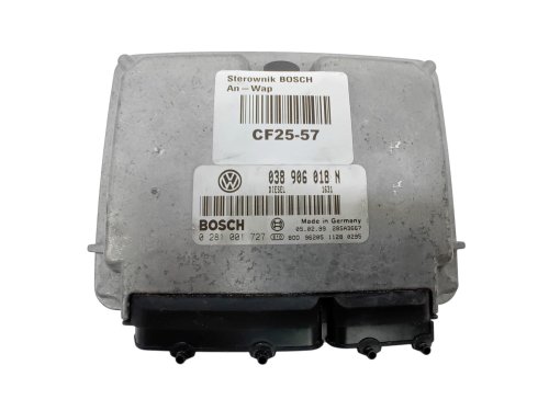 Sterownik ECU 0281001727  038906018N Bosch Volkswagen