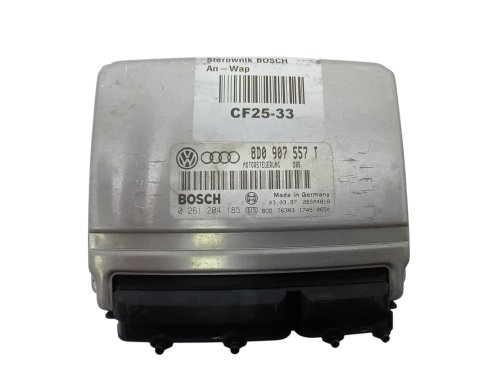 Sterownik ECU 0261204185  8D0907557T Bosch Volkswagen