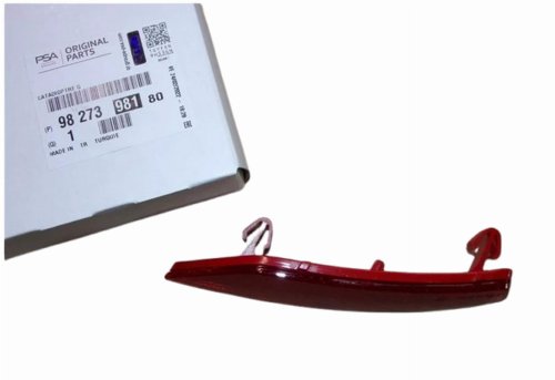 Odblask Zderzaka 9827398180 Lewy Peugeot 208 Oryginał Nowy