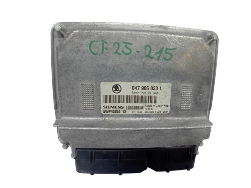 Sterownik ECU 047906033L 5WP4025112 Skoda Siemens