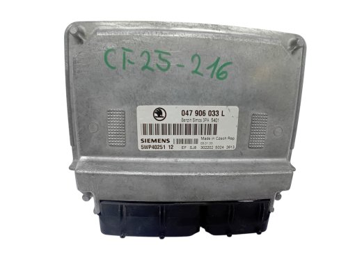 Sterownik ECU 047906033L 5WP4025112 Skoda Siemens