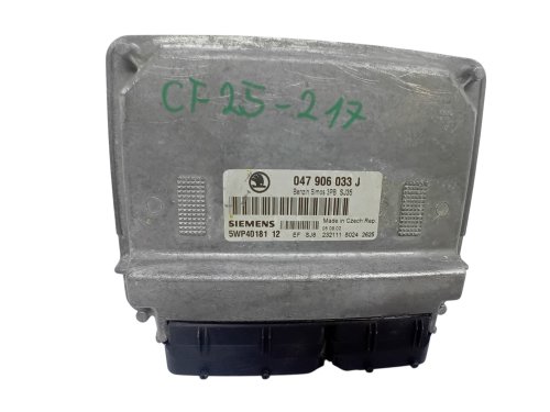 Sterownik ECU 047906033J 5WP4018112 Skoda Siemens