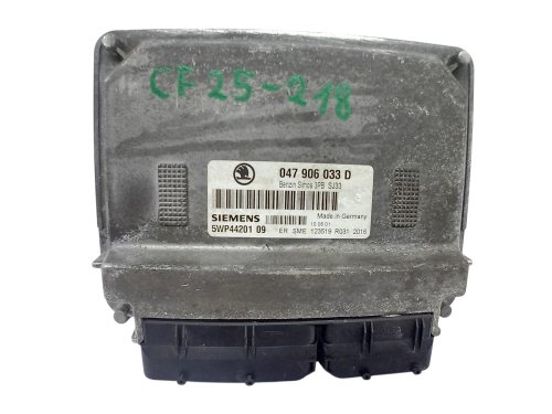 Sterownik ECU 047906033D 5WP4420109 Skoda Siemens