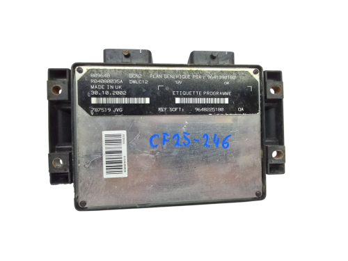 Sterownik ECU 9641390180 9648225180 R04080035A 80964B PSA Lucas