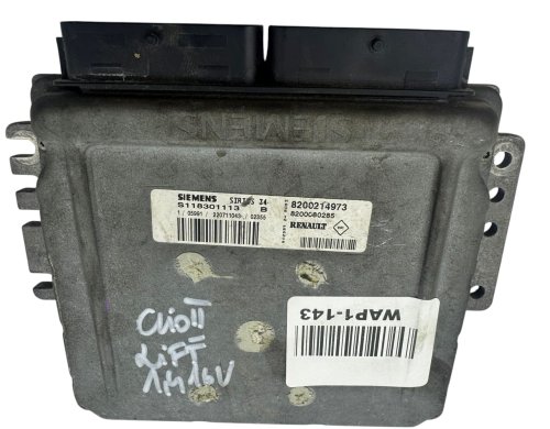 Sterownik  ECU 8200214973 S118301113 Renault Siemens