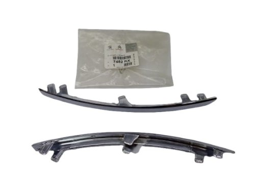 Listwa Zderzaka 7452.KX 7452KX Komplet Przód Citroen C4 Picasso Oryginał