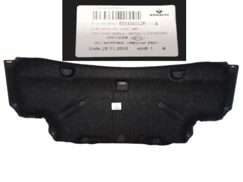 Wygłuszenie Maski 658406552R Dacia Duster 21- Oryginał Nowy
