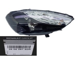 Reflektor Lewy 260606760R Nowy OE Renault Scenic III 