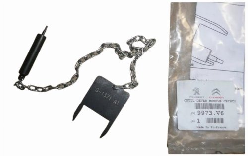 Przyrząd Do Odblokowania Pasa 9973V6 9973.V6 Citroen C4 Picasso Oryginał Nowy