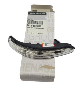 Lampka Kierunkowskazu 261608080R Lewa Renault Fluence Oryginał Nowy