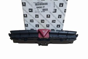 Włącznik Świateł Awaryjnych 649017 6490.17 Peugeot 308 Oryginał Nowy