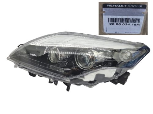 Reflektor Lewy 260602475R OE Renault Laguna 3