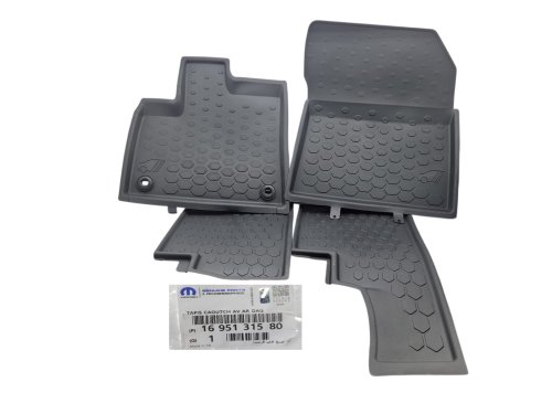 Dywaniki Gumowe Kpl 1695131580 Citroen Berlingo III Oryginał Nowy