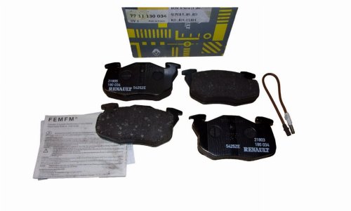 Klocki Hamulcowe Przód 7711130034 Renault Clio 1.1/1.2/1.4/1.9D BDX Oryginał Nowy