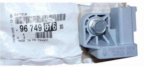 Czujnik Zderzeniowy 9674907680 Citroen DS3 Oryginał Nowy