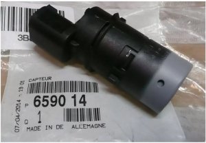 Czujnik Parkowania 659014 6590.14 Citroen C2/C8/ Peugeot 807 Oryginał Nowy