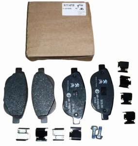 Klocki Hamulcowe Przód 1611140780 Citroen C3 Peugeot 207/1007 Oryginał Nowy