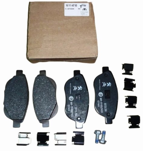 Klocki Hamulcowe Przód 1611140780 Citroen C3 Peugeot 207/1007 Oryginał Nowy