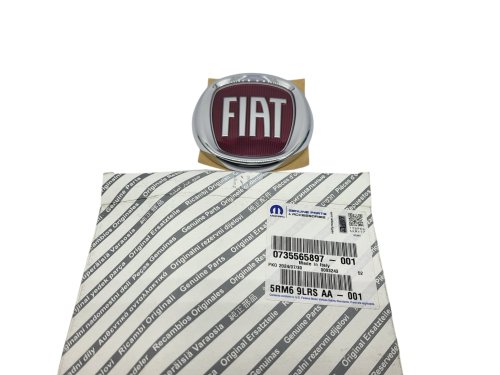 Emblemat Tył 735565897 Fiat 500 Oryginał Nowy